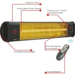 MirKraft Grade Wall Mounted Carbon Infrared Heater - Image 2