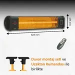 MirKraft Grade Wall Mounted Carbon Infrared Heater - Image 5
