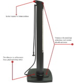 MirKraft Mate Carbon Infrared Stand Heater - Image 4