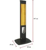 MirKraft Mate Carbon Infrared Stand Heater - Image 5