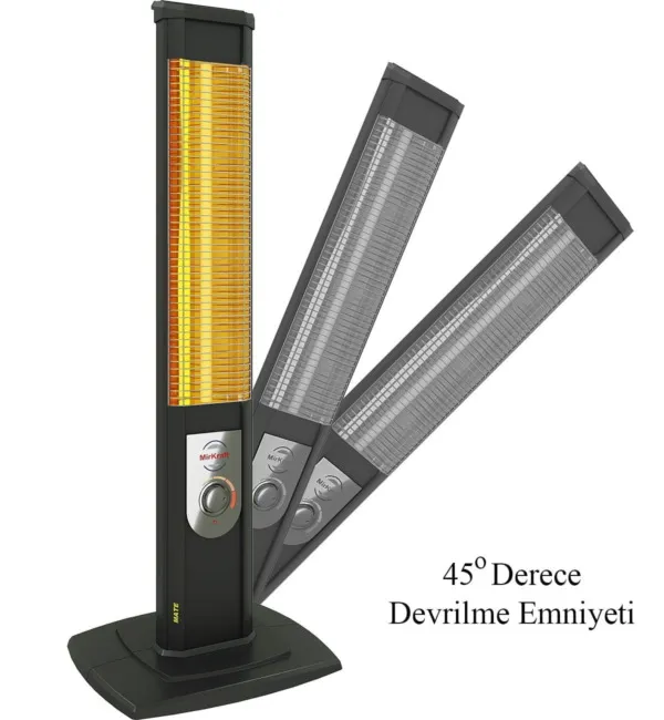 MirKraft Mate Carbon Infrared Stand Heater - Image 6