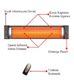 MirKraft Eclipse Wall Mount 2200W Heater - Image 7
