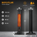 MirKraft Solaris 2200 High Efficiency Carbon Infrared Heater - Image 3