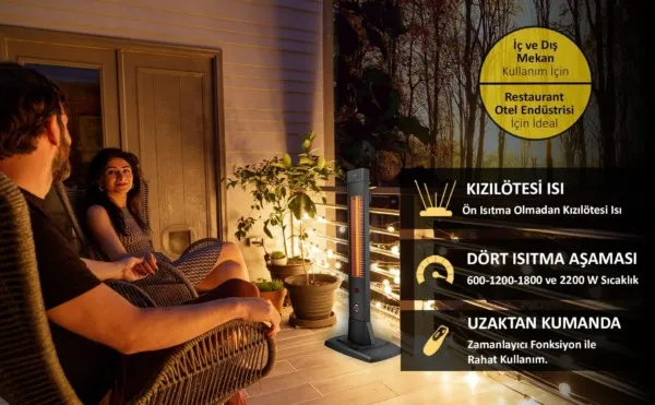 MirKraft Solaris 2200 High Efficiency Carbon Infrared Heater - Image 7