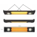 Calentador infrarrojo colgante de carbono MirKraft VEGA 2500W