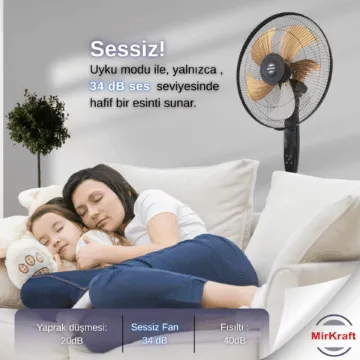 Ventilador montado en el techo con control remoto MirKraft SA-1518