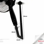 MirKraft SA-1518 Remote Control Ceiling Mounted Fan - Image 3