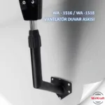 MirKraft WA – 1518 Remote Control Wall Mounted Fan - Image 2