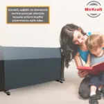 ECON 110 Antrasit Dijital Konvektör Isıtıcı - Görsel 6