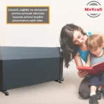 ECON 110 Antrasit Manuel Konvektör Isıtıcı - Görsel 6