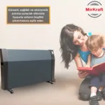 ECON 70 Antrasit Dijital Elektrikli Konvektör Isıtıcı - Görsel 6