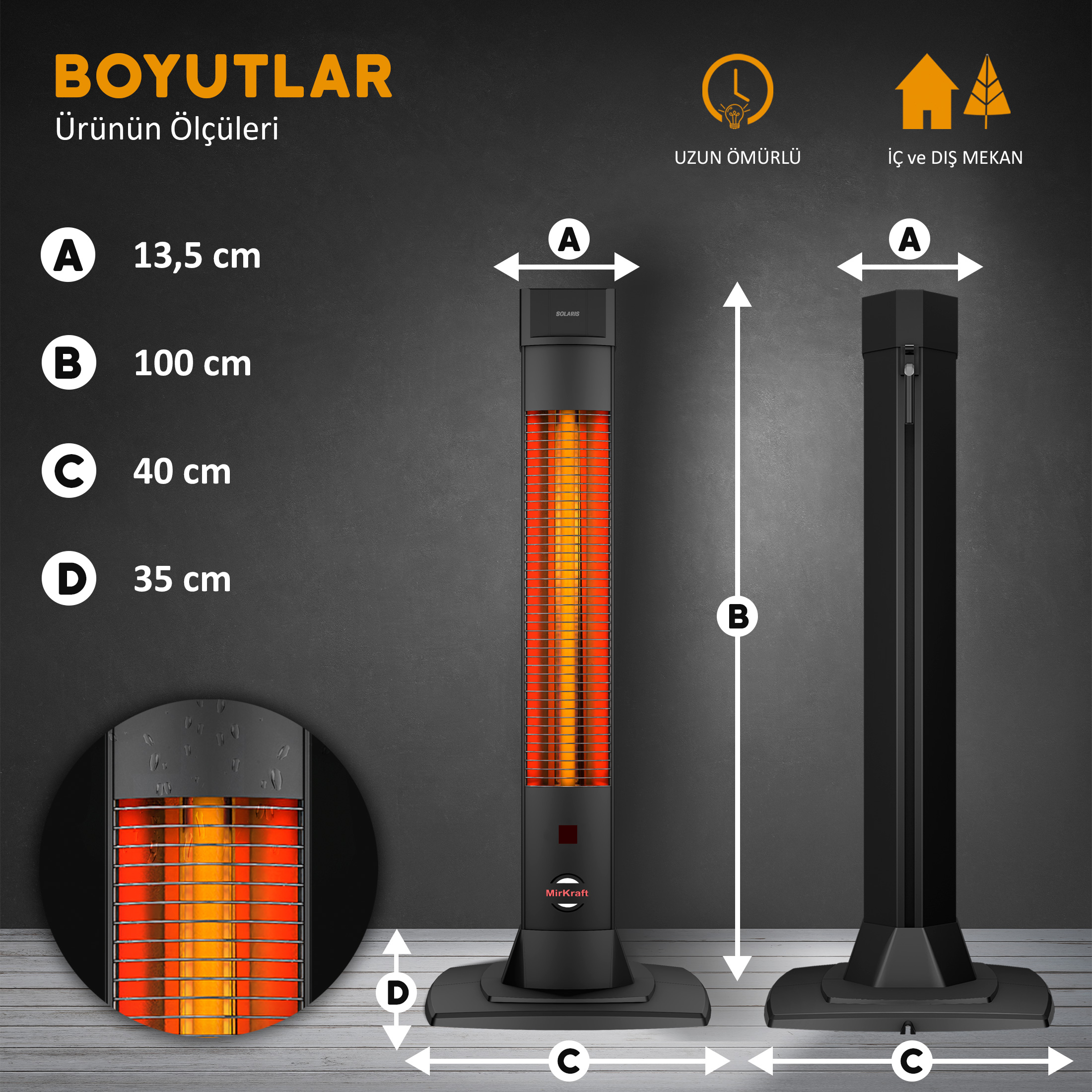 SOLARIS-2200 WATT-CARBON