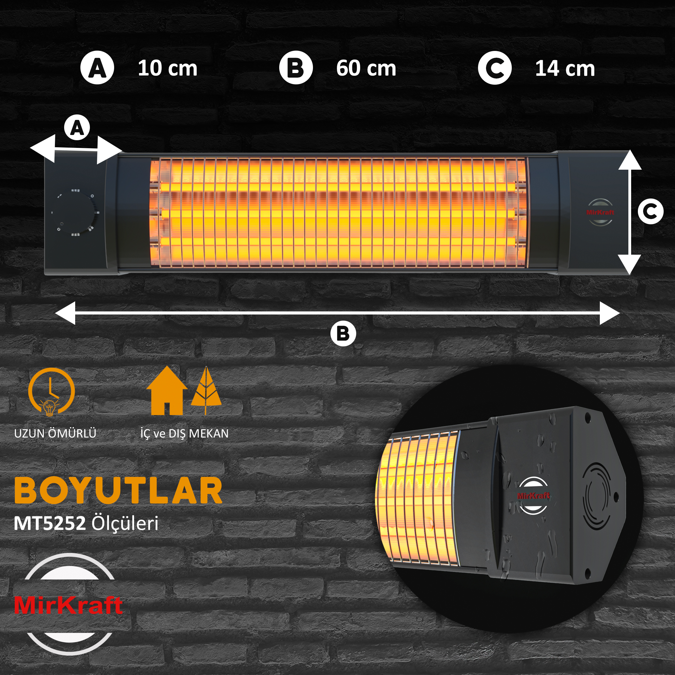 5252 - 1,800 WATT - 3 SPEEDS